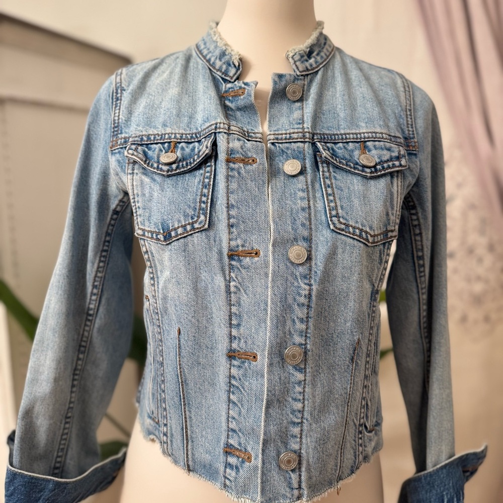 Banana Republic Light Blue Denim Jacket